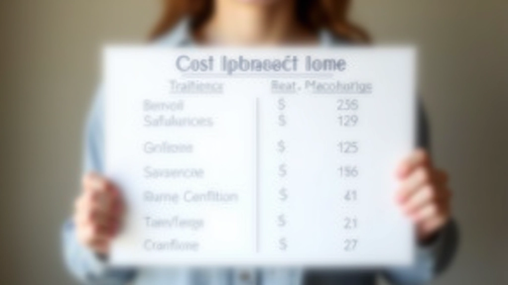 Tableau de comparaison des coûts : maison vs cantine vs livraison